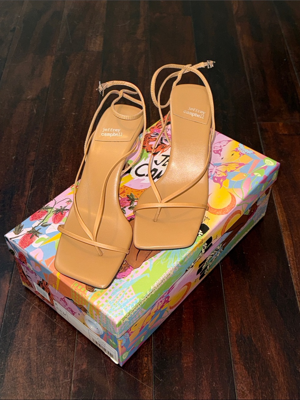 Jeffrey Campbell Fluxx Kitten Heel Sandal